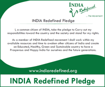 INDIA Redefined Pledge