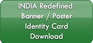 India Redefined Banner/Poster/ID Card